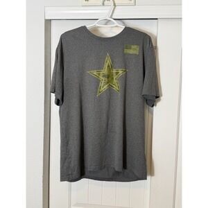 Men's Dallas Cowboys Salute To Service Military camo Size XL shirt